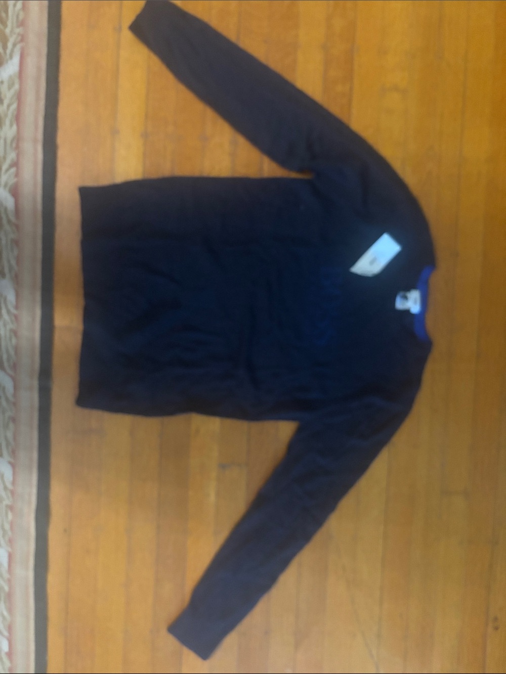 Boss Men's Crewneck Sweater - Navy Blue